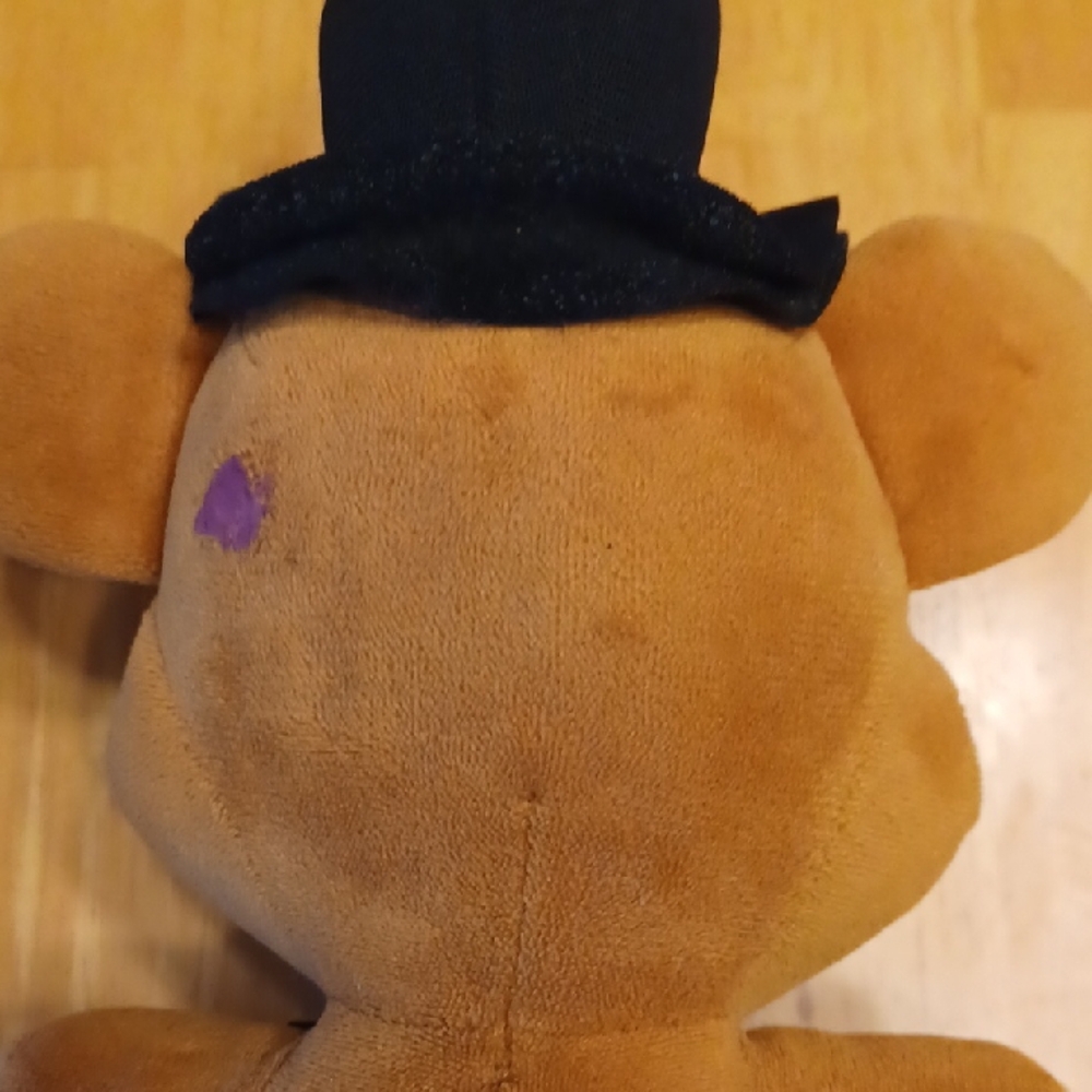 Five Nights at Freddy's Freddy Fazbear Plush Bear Brown Black 8in, 2016 - Picture 11 of 16